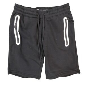 Brooklyn Cloth Fleece Shorts Mens Small Black Excellent Tech Pockets